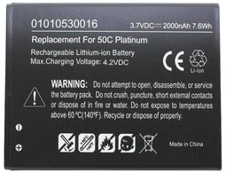 AccuCell-batterij alleen geschikt voor de Archos AC50CPL-batterij Archos 50C Platinum