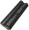 AccuCell-batterij geschikt voor Asus Eee PC, 6600 mAh zwart