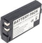 AccuCell-batterij geschikt voor Canon BP-711, BP-714, BP-726, 2100mAh