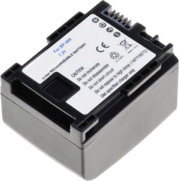AccuCell-batterij geschikt voor Canon BP-809, HF10, HF11, HF20, HF100