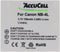AccuCell-batterij geschikt voor Canon NB-4L-batterij