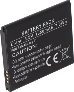 AccuCell-batterij geschikt voor de Samsung Galaxy J1-batterij EB-BJ100CBE-batterij EB-BJ100CBZ