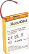 AccuCell-batterij geschikt voor Garmin iQue 3200, 2000 mAh verlengd