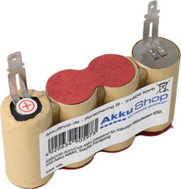 AccuCell-batterij geschikt voor Kärcher-batterijbezems K50, K55-batterij NiMH, verse productie