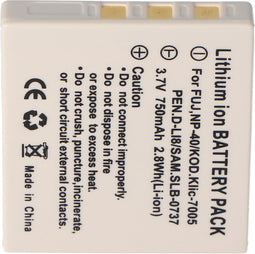 AccuCell-batterij geschikt voor Kodak Klic-7005, EasyShare C763