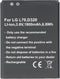 AccuCell-batterij geschikt voor LG D320, L70-batterij BL-52UH