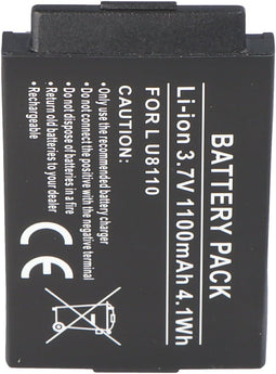 AccuCell-batterij geschikt voor LG U8130, 1000 mAh