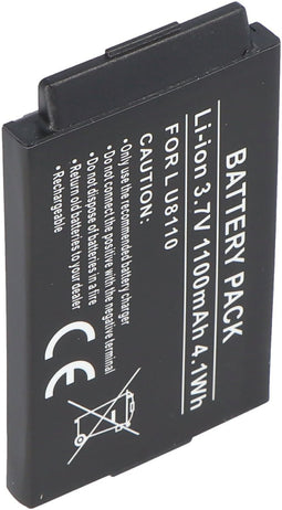 AccuCell-batterij geschikt voor LG U8180, LGBSL-41G 1000mAh