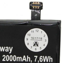 AccuCell-batterij geschikt voor mobiele telefoonbatterij Wiko Getaway-batterij TLE14J14