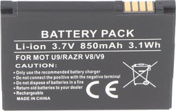 AccuCell-batterij geschikt voor Motorola RAZR² V8, V9, BX40, BX50, SNN5805