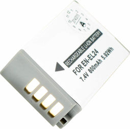 AccuCell-batterij geschikt voor Nikon 1 J5-batterij EN-EL24-batterij