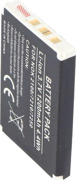 AccuCell-batterij geschikt voor Nokia 3200, BLD-3 1000mAh