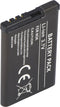 AccuCell-batterij geschikt voor Nokia 5220 XpressMusic batterij 6303 classic BL-5CT