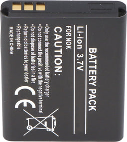 AccuCell-batterij geschikt voor Nokia 6021, BL-5B, 720mAh