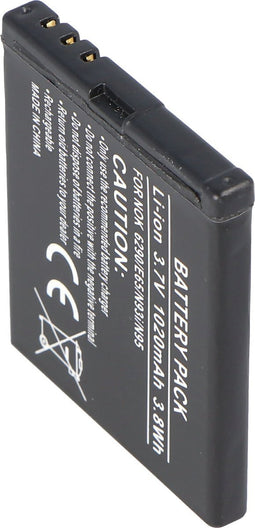 AccuCell-batterij geschikt voor Nokia 6210 Navigator 6710, BL-5F