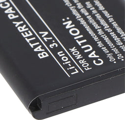 AccuCell-batterij geschikt voor Nokia 7360, BL-5B, 720mAh