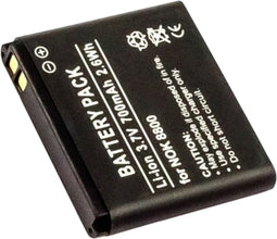 AccuCell-batterij geschikt voor Nokia 8800 Sirocco Edition, BL-5X, BP-6X, BL-6X, BP-5X