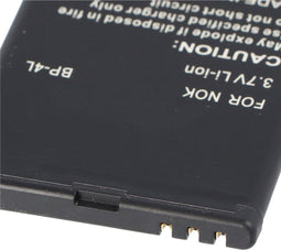 AccuCell-batterij geschikt voor Nokia E71 Communicator, BP-4L 1000 mAh