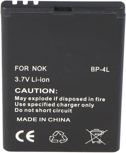 AccuCell-batterij geschikt voor Nokia E90 Communicator, BP-4L