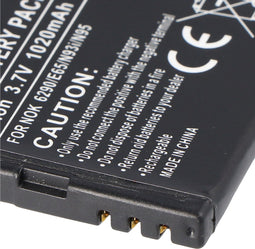 AccuCell-batterij geschikt voor Nokia N78, BL-5F, 850mAh