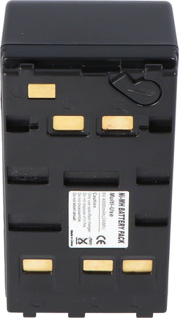 AccuCell-batterij geschikt voor Panasonic Universal, 4000 mAh