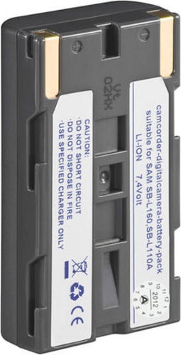 AccuCell-batterij geschikt voor Samsung SB-L160, SB-L110A zilver