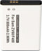 AccuCell-batterij geschikt voor Samsung SGH-F400, -L700, SGH-J800