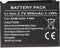 AccuCell-batterij geschikt voor Samsung SGH-F480, AB553446CE