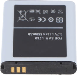 AccuCell-batterij geschikt voor Samsung SGH-L760 Li-Polymer, AB553443DACSTD-batterij