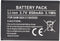 AccuCell-batterij geschikt voor Samsung SGH-X150, BST3108BEC / STD