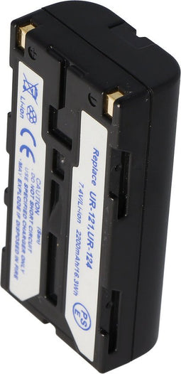 AccuCell-batterij geschikt voor Sanyo UR-121D, UR-124, IDC-1000Z