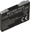 AccuCell-batterij geschikt voor Siemens C65C, 750mAh