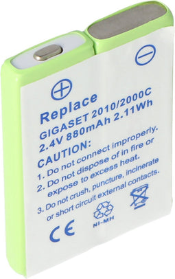 AccuCell-batterij geschikt voor Siemens Gigaset 2000C Pocket, batterij C39153-27-C3 L1