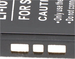 AccuCell-batterij geschikt voor Sony BST-33-batterij met 1000 mAh