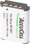 AccuCell-batterij geschikt voor SONY NP-BX1, Cyber-shot DSC-RX100, geen originele batterij