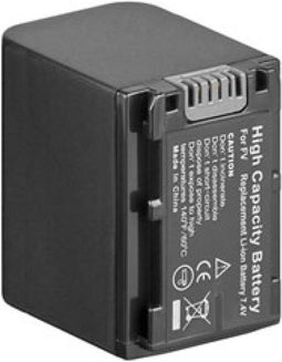 AccuCell-batterij geschikt voor Sony NP-FV90, NP-FV70, NP-FV50