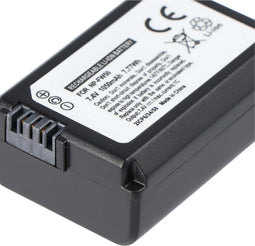 AccuCell-batterij geschikt voor Sony NP-FW50-batterij NEX-3, NEX-5, Alpha 55