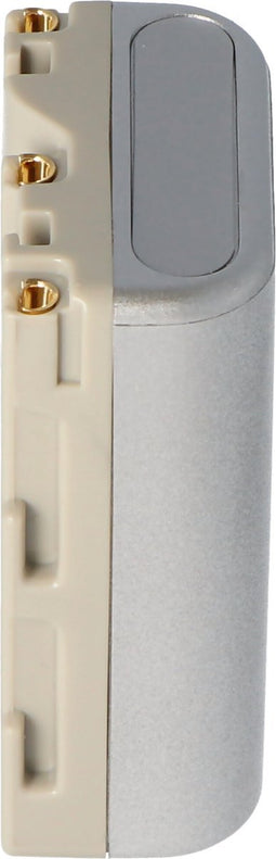 AccuCell-batterij geschikt voor Sony NP-QM50, NP-QM51 zilver