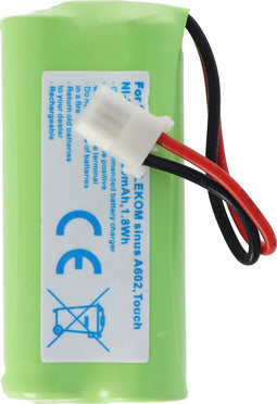 AccuCell-batterij geschikt voor Telekom Sinus A602 touch-telefoon