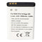AccuCell battery suitable for Nokia E70, N-Gage QD, Nokia BL-6C battery 1000mAh