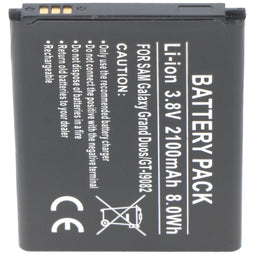 AccuCell battery suitable for Samsung Galaxy Grand GT-I9082 battery EB535163LU, EB535163LZ