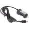 AccuCell car charger cable Micro-USB - 1A - black