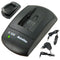 AccuCell charger suitable for Canon BP-709 battery, BP-718, BP-727, BP-745