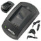 AccuCell charger suitable for Panasonic DMW-BC7, CGA-S101