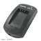 AccuCell charger suitable for Panasonic DMW-BC7, CGA-S101