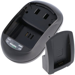AccuCell charger suitable for Panasonic DMW-BLB13E, DMW-BLB13, DMW-BLB13GK