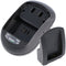 AccuCell charger suitable for Panasonic DMW-BLB13E, DMW-BLB13, DMW-BLB13GK
