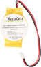 AccuCell CMOS-batterij CR2032 met stekker, reserve-lithiumbatterij