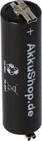 AccuCell NiMH-batterij X1600 AA ook geschikt voor Wella Contura HS40, HS61 ca. 50,5 x 14,5 mm