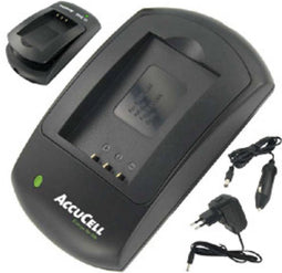 AccuCell snellader geschikt voor Samsung BP-70A batterij